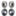 Front Rear Disc Brake Rotors Kit For Mercedes-Benz Sprinter 2500 3500 Dodge Freightliner K8-101205