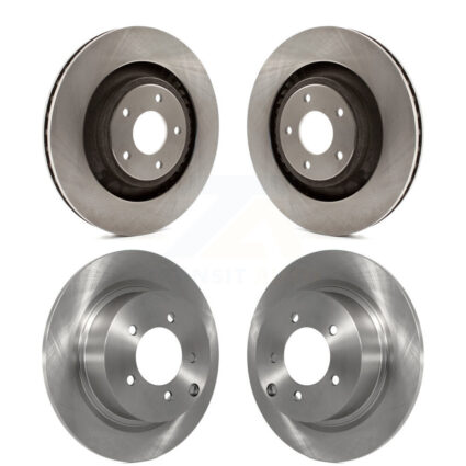 Front Rear Brake Rotors Kit For 08-09 Dodge Caliber SRT-4 With 340mm Diameter Rotor K8-101209