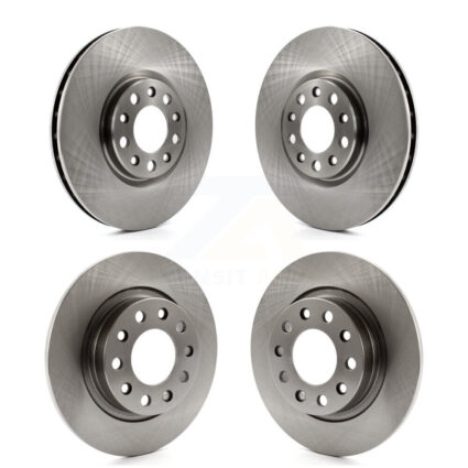 Front Rear Disc Brake Rotors Kit For 2013-2016 Dodge Dart K8-101217