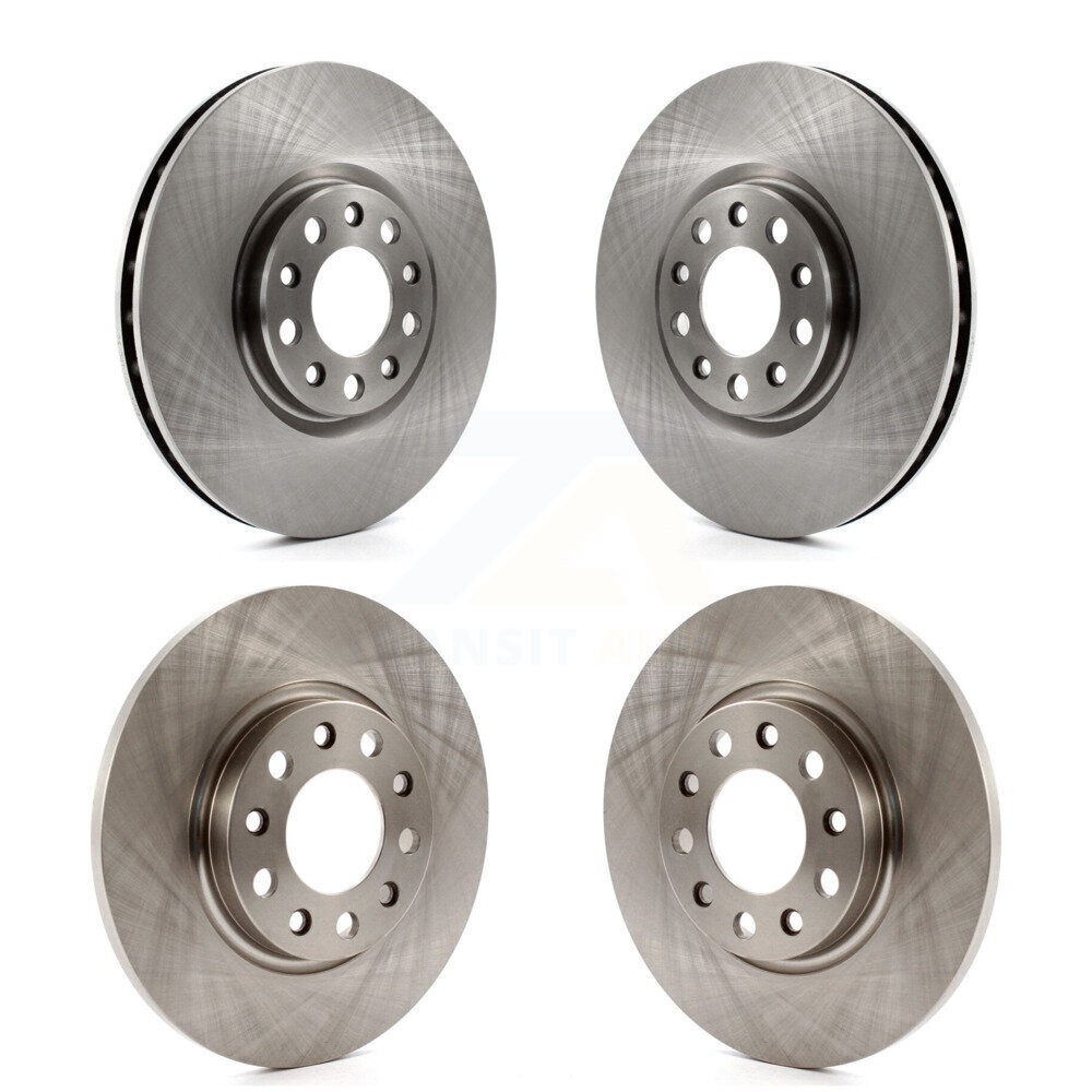 Front Rear Disc Brake Rotor Kit For 2015-2017 Chrysler 200 With 305mm Diameter K8-101218