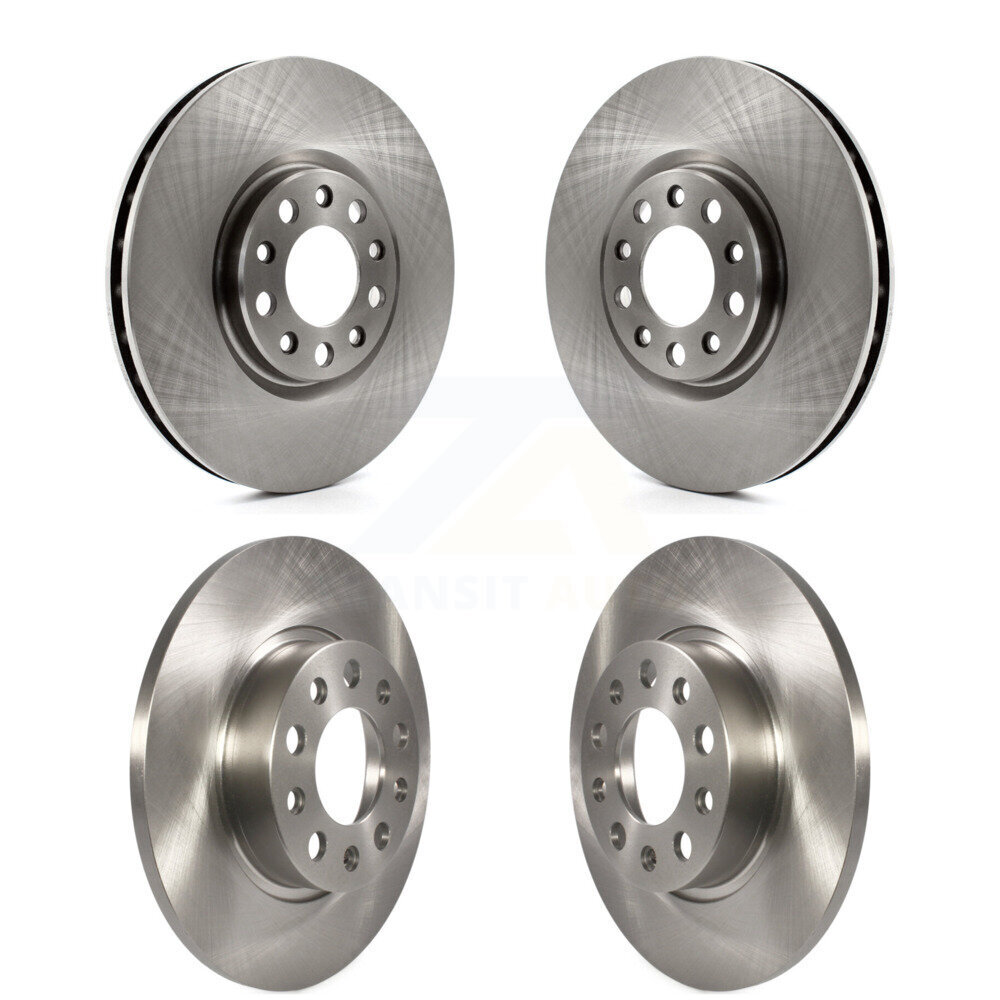 Front Rear Disc Brake Rotors Kit For Jeep Compass Renegade Fiat 500X K8-101219