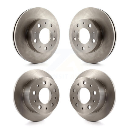 Front Rear Brake Rotors Kit For 2014-2021 Ram ProMaster 2500 3500 1500 With Solid Rotor K8-101220