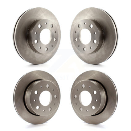 Front Rear Brake Rotors Kit For 2014-2021 Ram ProMaster 2500 3500 1500 With Vented Rotor K8-101221