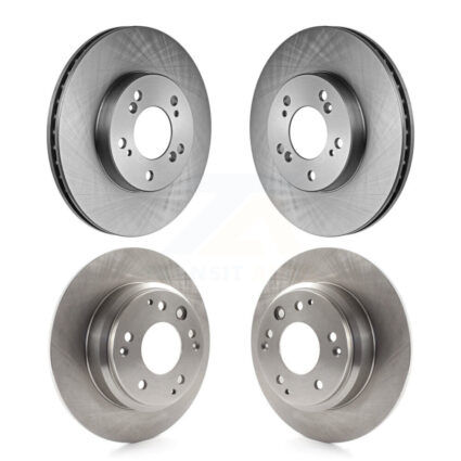 Front Rear Disc Brake Rotors Kit For Honda Odyssey Acura Legend RL Isuzu Oasis K8-101225