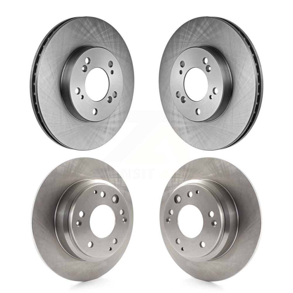 Front Rear Disc Brake Rotors Kit For Honda Odyssey Acura Legend RL Isuzu Oasis K8-101225