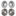 Front Rear Disc Brake Rotors Kit For 1997-2001 Honda Prelude K8-101227