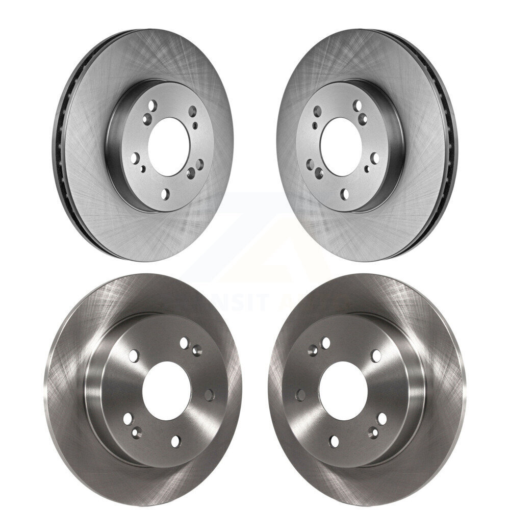 Front Rear Disc Brake Rotors Kit For 1997-2001 Honda Prelude K8-101227