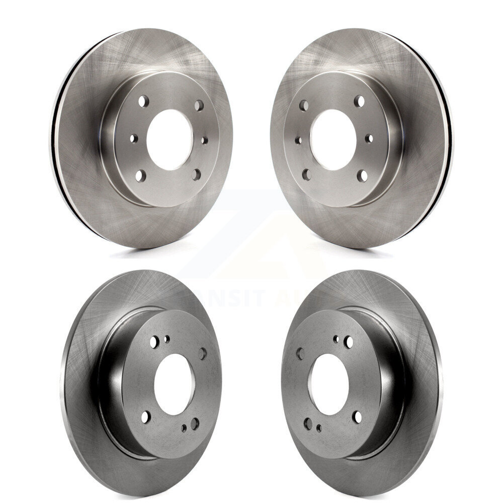 Front Rear Disc Brake Rotors Kit For Nissan 240SX Sentra INFINITI G20 K8-101231