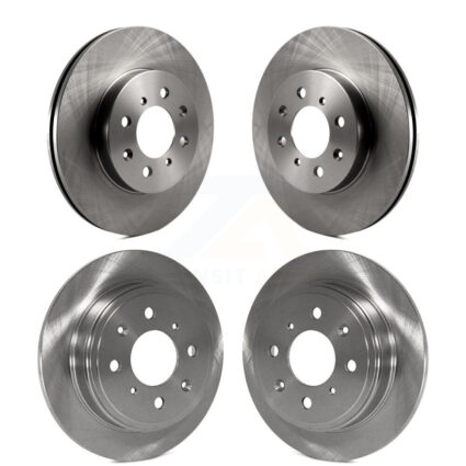 Front Rear Disc Brake Rotors Kit For Honda Civic Acura Integra del Sol EL K8-101233
