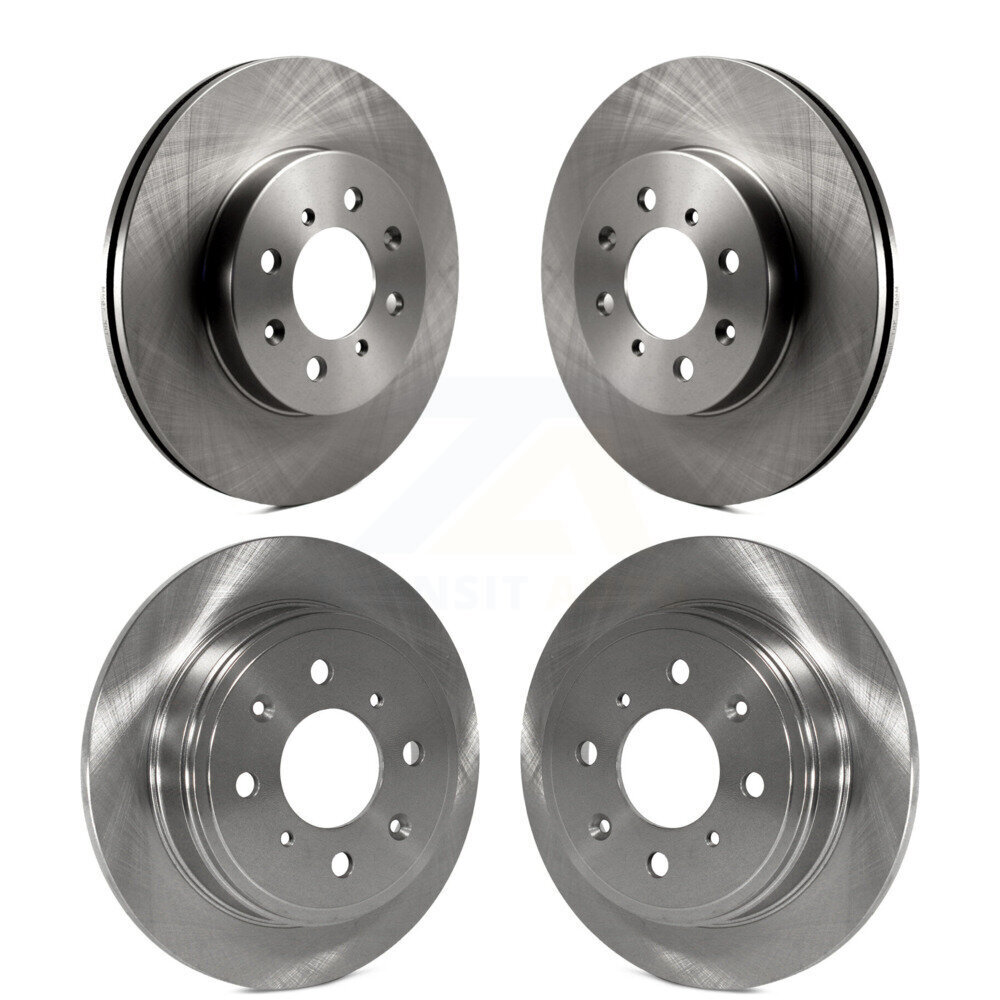 Front Rear Disc Brake Rotors Kit For Honda Civic Acura Integra del Sol EL K8-101233