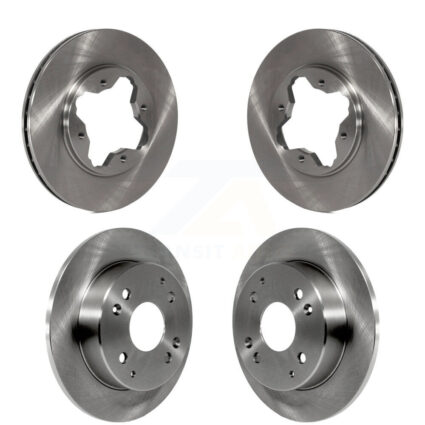 Front Rear Disc Brake Rotors Kit For Honda Accord Acura CL K8-101235