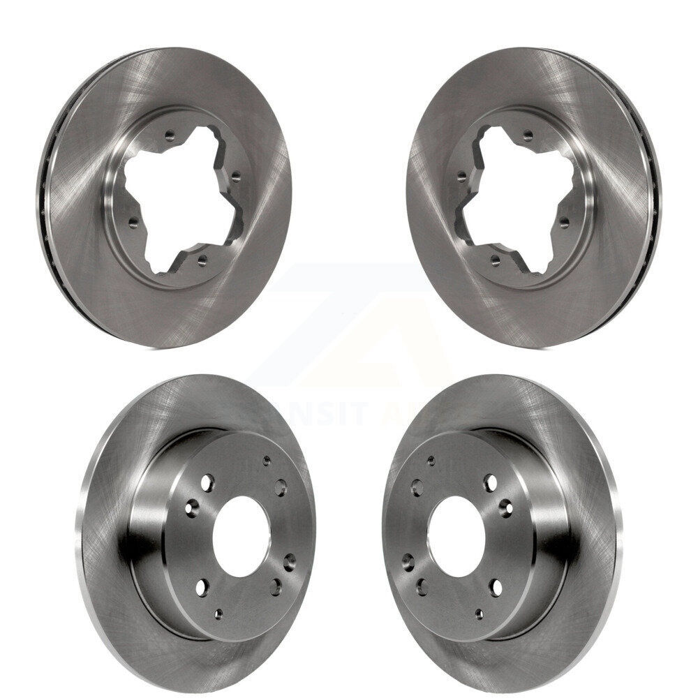 Front Rear Disc Brake Rotors Kit For Honda Accord Acura CL K8-101235