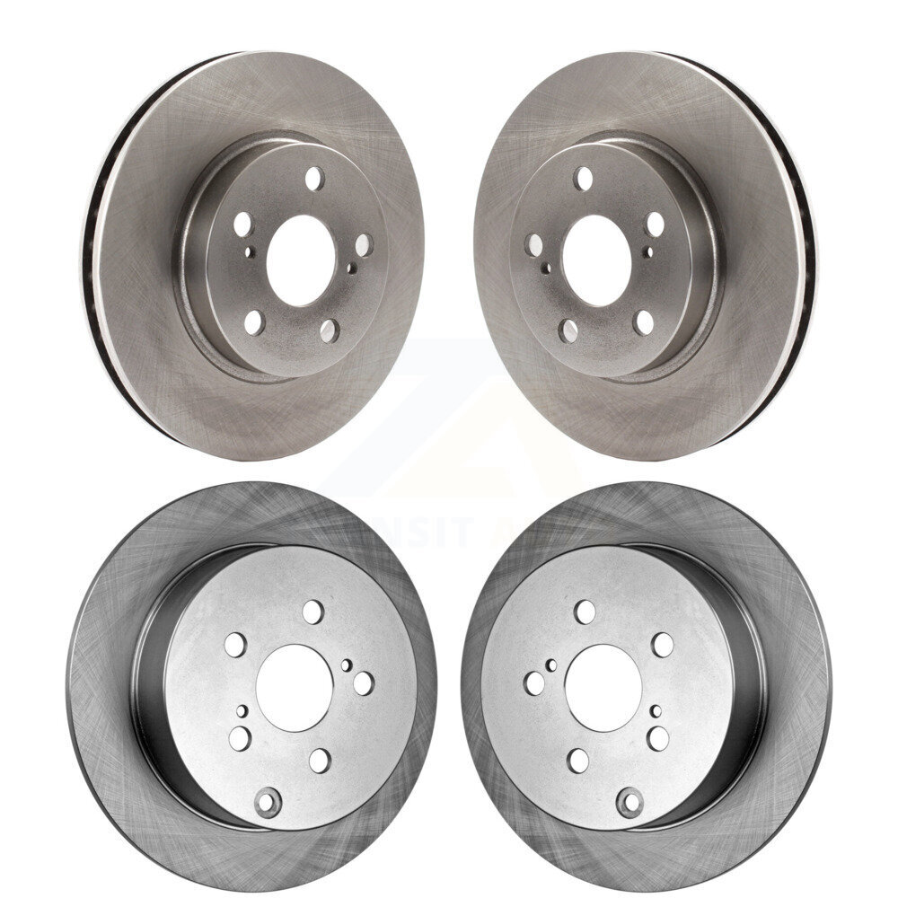 Front Rear Disc Brake Rotors Kit For 2000-2001 Toyota Celica GT K8-101258