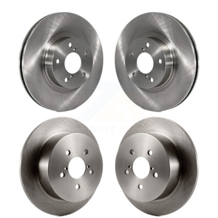 Front Rear Brake Rotors Kit For 05 Subaru Legacy i Limited With 277mm Diameter Rotor K8-101262