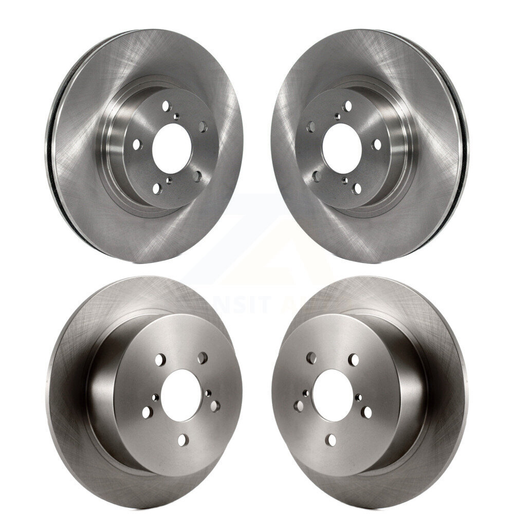 Front Rear Brake Rotors Kit For 05 Subaru Legacy i Limited With 277mm Diameter Rotor K8-101262