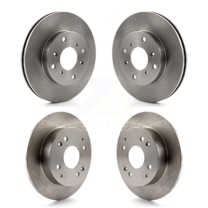 Front Rear Disc Brake Rotors Kit For Honda Accord Acura CL 2.3L K8-101267