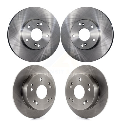 Front Rear Disc Brake Rotors Kit For 1998-2002 Honda Accord 3.0L K8-101268