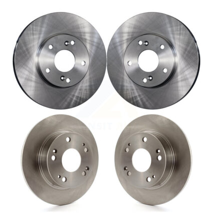 Front Rear Disc Brake Rotors Kit For Honda Accord K8-101269