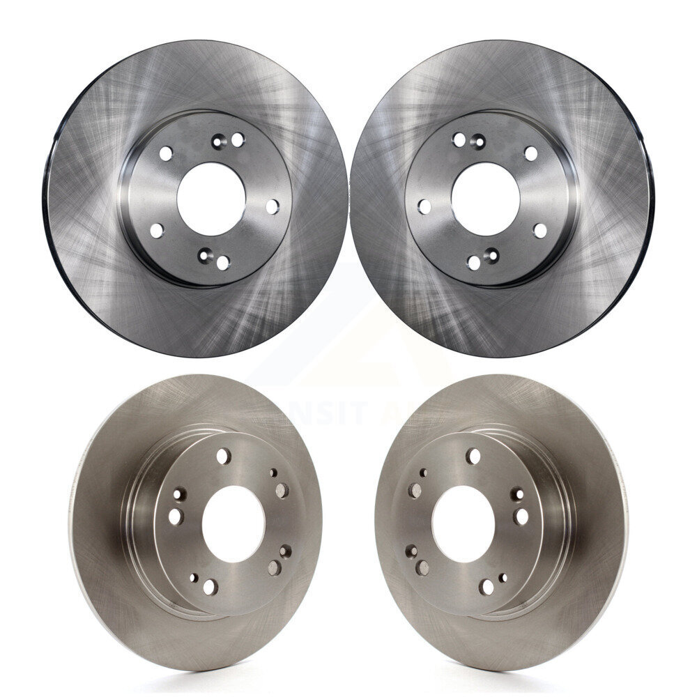 Front Rear Disc Brake Rotors Kit For Honda Accord K8-101269