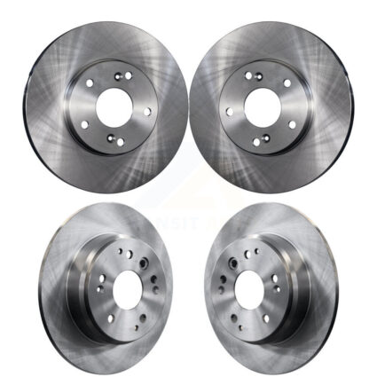Front Rear Disc Brake Rotors Kit For 2003-2011 Honda Element K8-101270