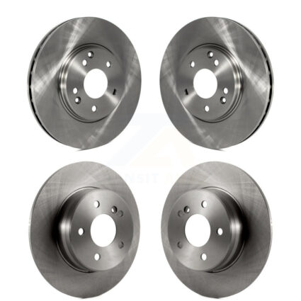 Front Rear Brake Rotor Kit For Mercedes-Benz CLK320 C280 E320 C240 CLK350 C320 CLK430 E430 K8-101275