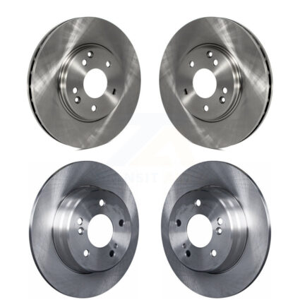 Front Rear Disc Brake Rotors Kit For Chrysler Crossfire Mercedes-Benz SLK280 SLK320 SLK300 K8-101276