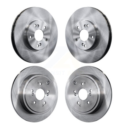 Front Rear Disc Brake Rotors Kit For Honda Pilot Acura MDX K8-101286