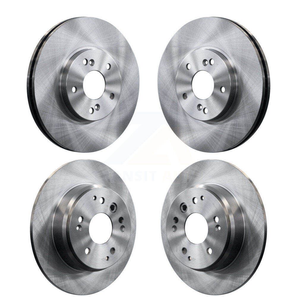 Front Rear Disc Brake Rotors Kit For Acura TL K8-101289