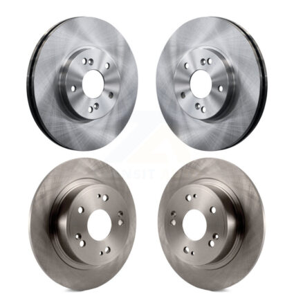 Front Rear Disc Brake Rotors Kit For Honda Accord Acura TSX K8-101290