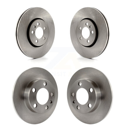 Front Rear Disc Brake Rotors Kit For Volkswagen Jetta Golf Beetle K8-101292