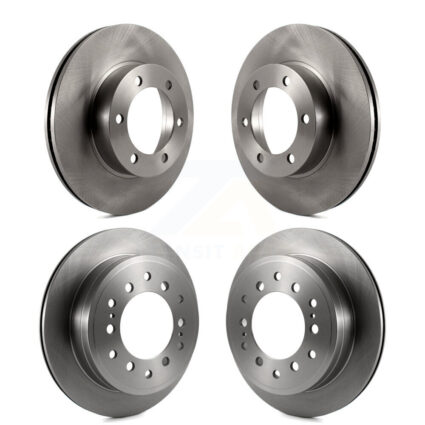 Front Rear Disc Brake Rotors Kit For 2001-2007 Toyota Sequoia K8-101297
