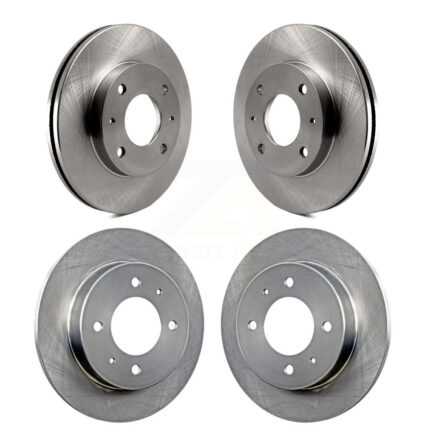 Front Rear Disc Brake Rotors Kit For Hyundai Tiburon Elantra K8-101301