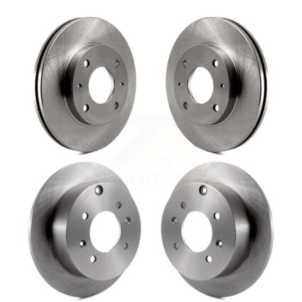 Front Rear Disc Brake Rotors Kit For 1999-2000 Hyundai Sonata K8-101302