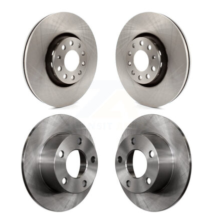 Front Rear Disc Brake Rotors Kit For 2000-2004 Audi A6 With 312mm Diameter Rotor K8-101303