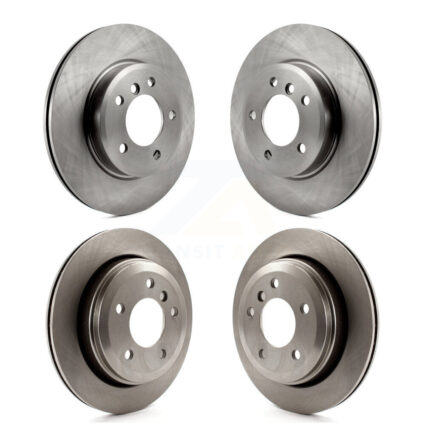 Front Rear Disc Brake Rotors Kit For 2001-2005 BMW 325xi K8-101308