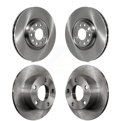 Front Rear Disc Brake Rotors Kit For Audi A6 K8-101312