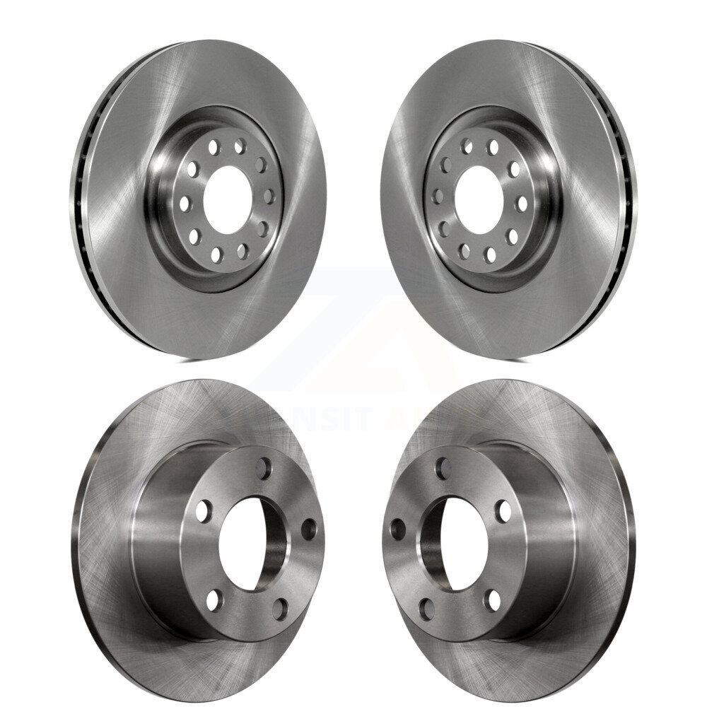 Front Rear Disc Brake Rotors Kit For Audi A6 K8-101312