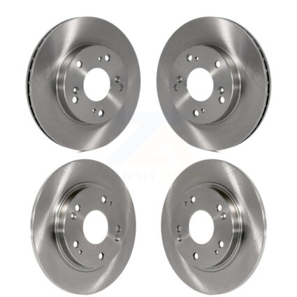 Front Rear Disc Brake Rotors Kit For 2011-2015 Honda CR-Z K8-101323