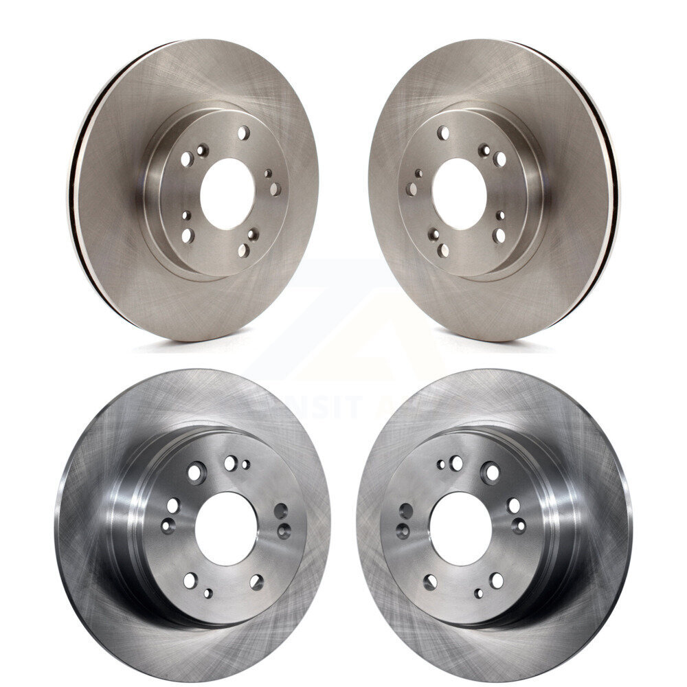 Front Rear Disc Brake Rotors Kit For 2002-2004 Honda CR-V K8-101325