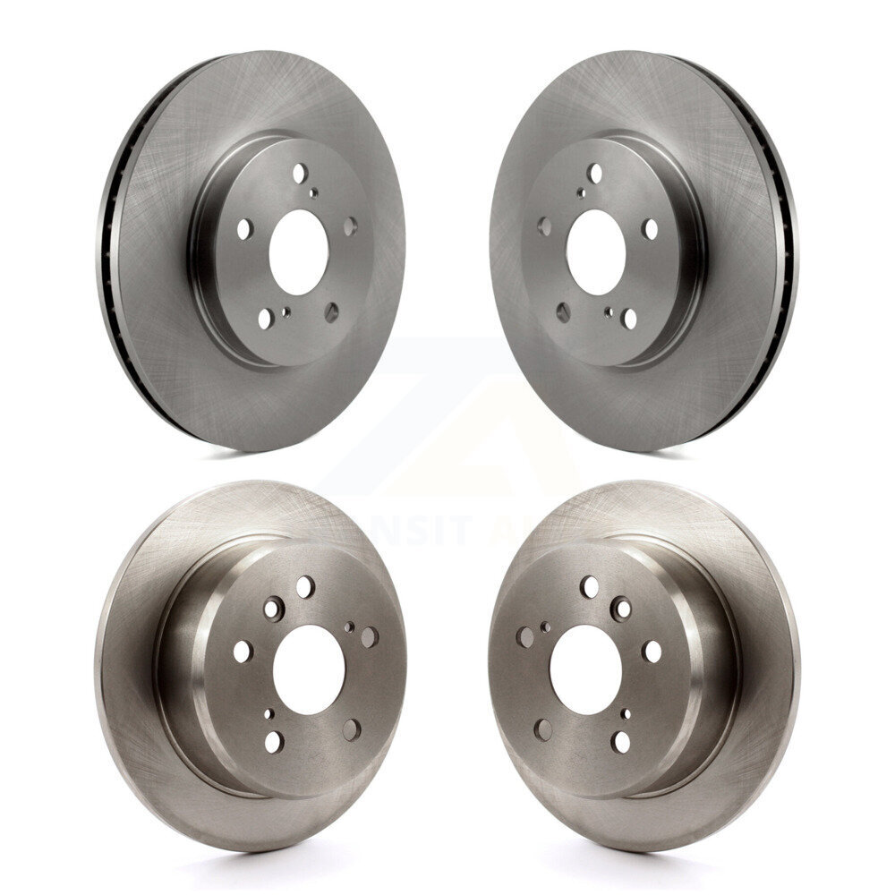 Front Rear Disc Brake Rotors Kit For Toyota Camry Solara Avalon Lexus ES300 K8-101328