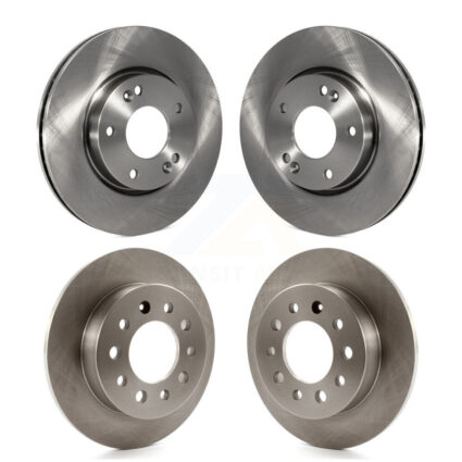 Front Rear Disc Brake Rotors Kit For Hyundai Tiburon K8-101331