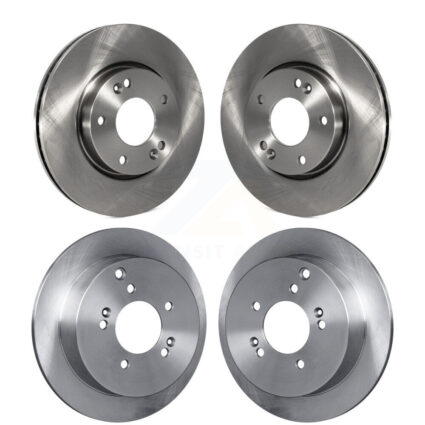 Front Rear Disc Brake Rotors Kit For Hyundai Tucson Kia Sportage K8-101332