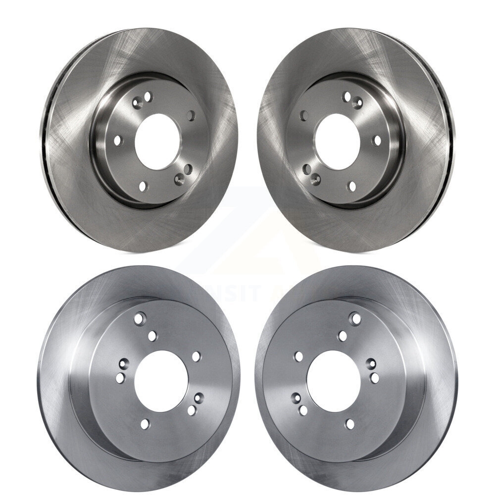 Front Rear Disc Brake Rotors Kit For Hyundai Tucson Kia Sportage K8-101332