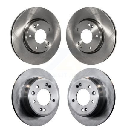 Front Rear Disc Brake Rotors Kit For Hyundai Elantra Tucson Kia Sportage K8-101336