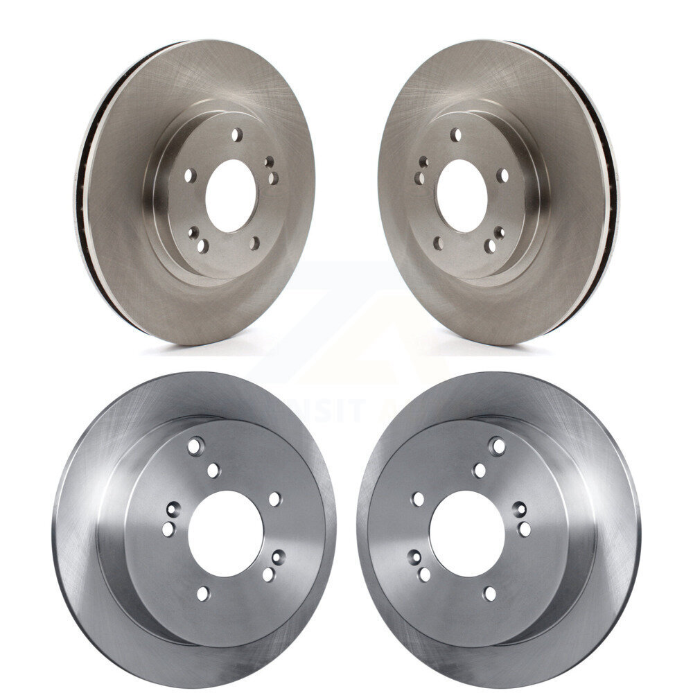 Front Rear Brake Rotors Kit For 2001-2006 Hyundai Santa Fe With 294mm Diameter Rotor K8-101339