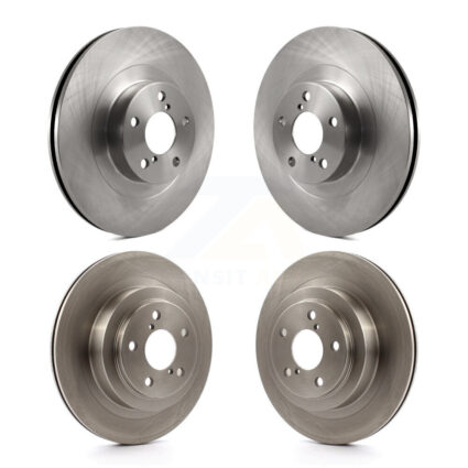 Front Rear Disc Brake Rotors Kit For 2006-2007 Subaru Impreza WRX TR Limited K8-101352