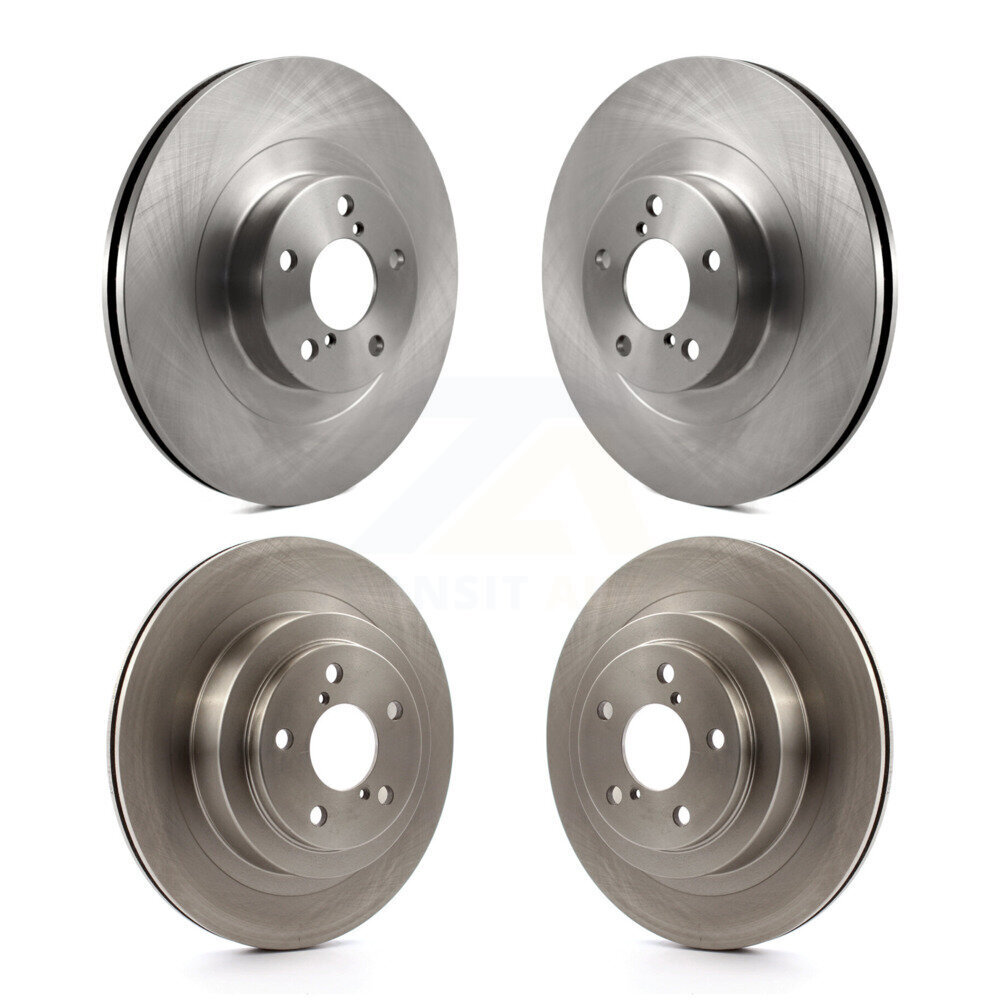 Front Rear Disc Brake Rotors Kit For 2006-2007 Subaru Impreza WRX TR Limited K8-101352