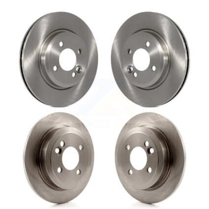 Front Rear Disc Brake Rotors Kit For 2002-2005 Mini Cooper With 276mm Diameter Rotor K8-101357