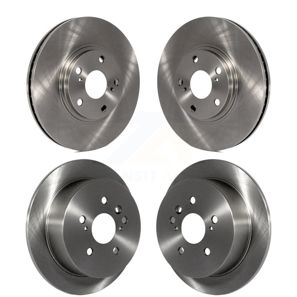 Front Rear Disc Brake Rotors Kit For Toyota Highlander K8-101360
