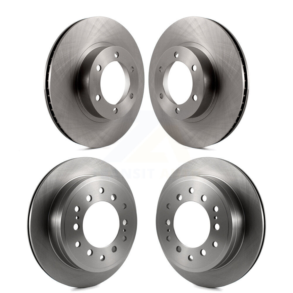 Front Rear Disc Brake Rotors Kit For Toyota 4Runner Lexus GX470 K8-101361